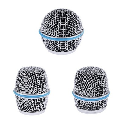 Mesh Mikrofon mit Kugelkopf Mikrofongitter innen Schaumstoff Handgerät dynamisch