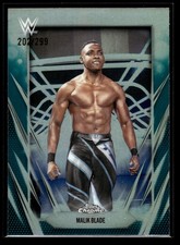 2026 Topps Chrome WWE Wrestling Card #142 Malik Blade Teal Refractor 202/299