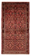 Traditional Vintage Hand-Knotted Oriental Carpet 3'7" x 6'9" Wool Area Rug