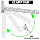Folding hook clothes hook clothes fan wardrobe hook folding hanging carrier hook