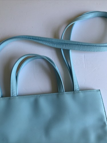 TELFAR MEDIUM EINKAUFSTASCHE 15 ZOLL BREIT MIT STAUBBEUTEL POOL BLAU - Bild 14 von 22