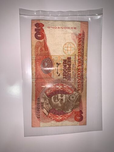 Malaysia RM10 WR 8024073 A don FCO printer