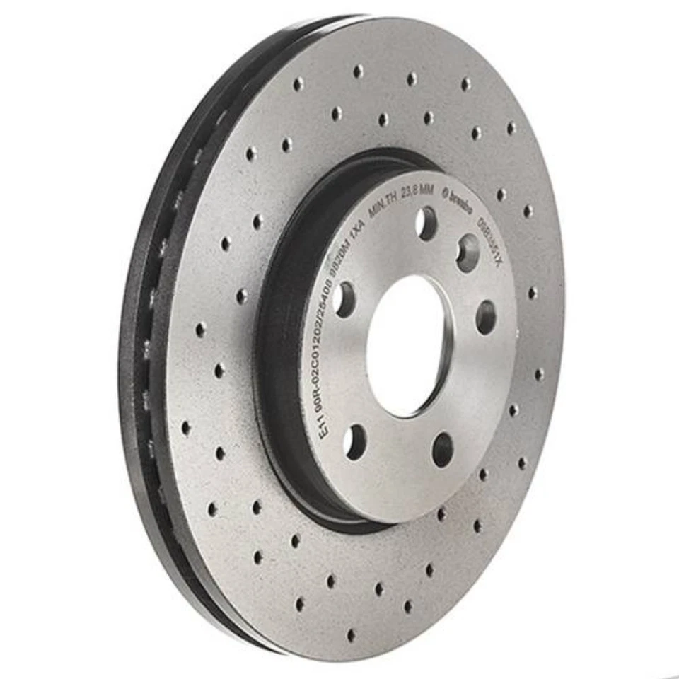 Rotor de freno de disco delantero Brembo 09.B355.1X 276 mm para Chevrolet Sonic 2012-2020 Foto 4 de 4