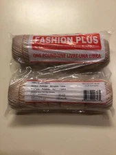 Fashion Plus Mill End Natural Crochet Thread 1 Pound
