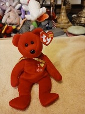 TY Beanie Baby - ALABAMA the Bear (I Love Alabama - State Bear) (8.5 inch) MWMTs