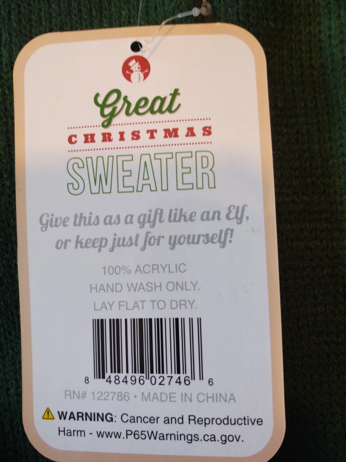 Ugly Christmas sweater Nutcracker Christmas sweater size large unisex