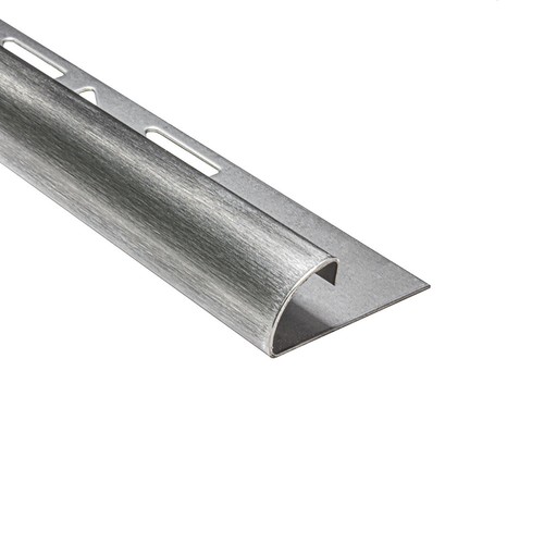 5x Viertelkreis Edelstahlschiene Fliesenschiene Fliesenprofil 11mm gebürstet - Bild 2 von 6