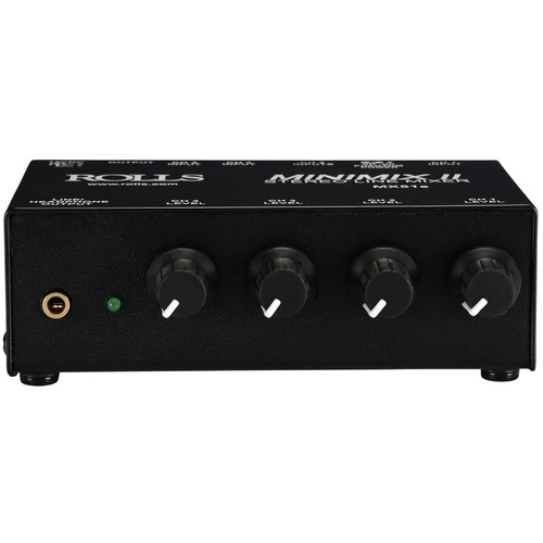 Rollos MX51s Mini-Mix II 4 canales mezclador con salida para auriculares - Imagen 3 de 5