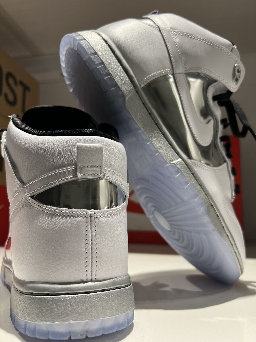 Nike Dunk High SP Chrome Size 7.5 Men's Shoes DX5928-100 Nike Dunk High SP Chrome Size 7.5 Men's Shoes DX5928-100