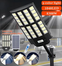 Commercial Solar Street Light Outdoor Dusk To Dawn Motion Sensor 9999999999990LM