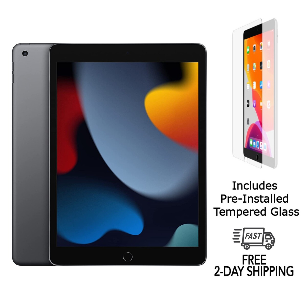 Apple iPad 9th Gen A2603 WiFi Cellular Unlocked 256GB Space