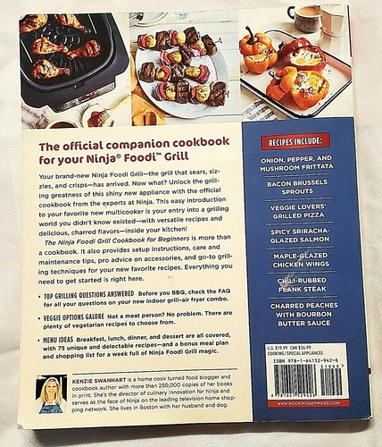 NINJA FOODI GRILL KOCHBUCH FÜR ANFÄNGER 75 REZEPTE INNENMÄDCHEN & LUFTBRATEN - Bild 4 von 12