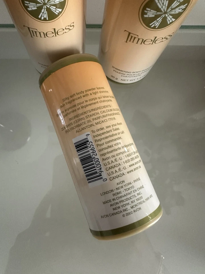 3 Timeless shimmering body powder Avon 40 g 1.4 oz. New - Image 3 of 3