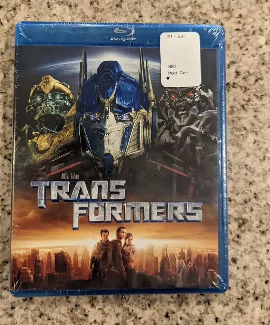 Transformers 2007 on sale blu ray