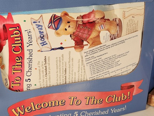 Cherished Teddies 1999 Club Kit 5 Aniversario - Imagen 5 de 5