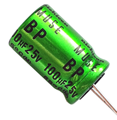 Nichicon MUSE AUDIO Capacitor UES BP BiPolar, many values