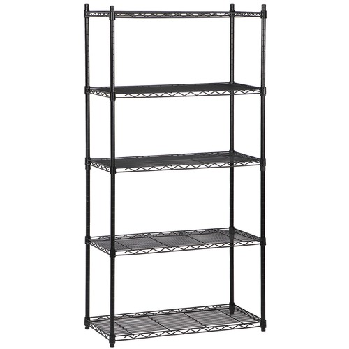 5-Tier Heavy Duty Shelf Storage Organizer Rack Rolling Carts Unit Home Office - Picture 14 of 22