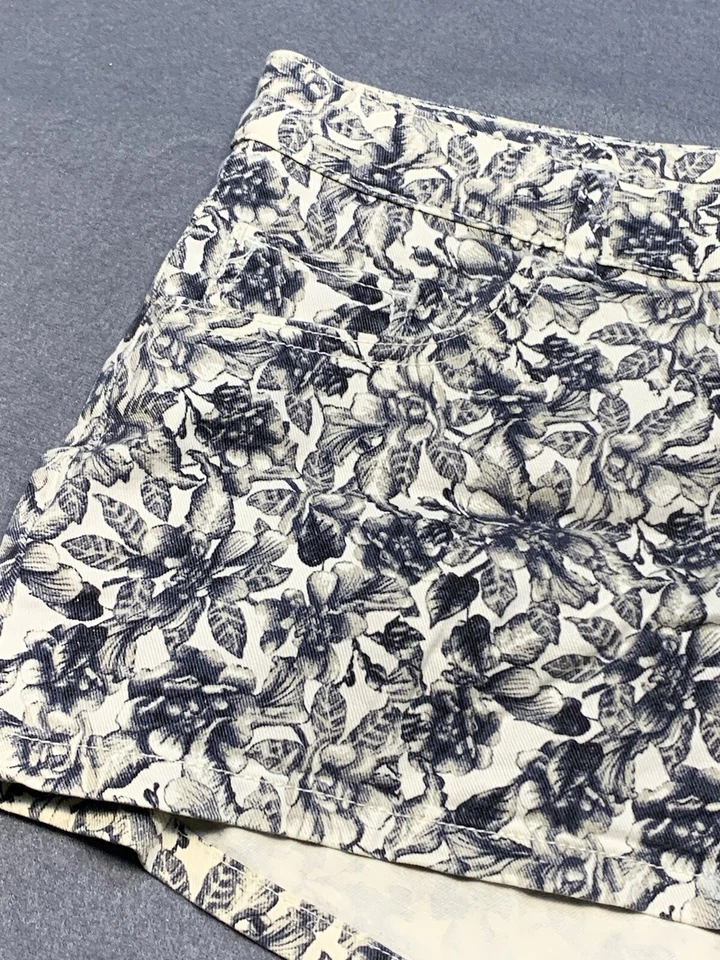 H&M Pantalones Cortos Informales Adulto 10 Mujer Floral Algodón Poliéster Foto 4 de 4