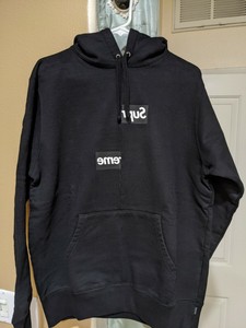 supreme cdg split hoodie