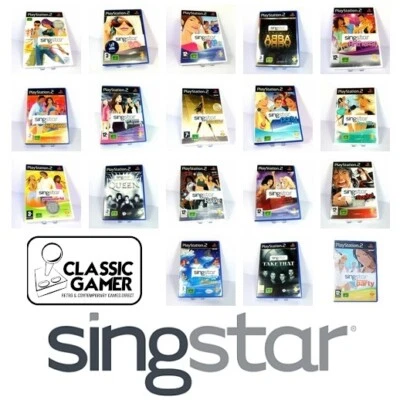 SingStar Games PS2 VG - Image 1 of 3
