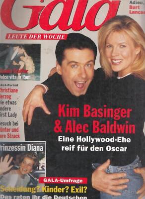 Gala Kim Basinger,Diana Ross,Maria Schneider,Peter Maffay,Patricia Kaas,Eberhard