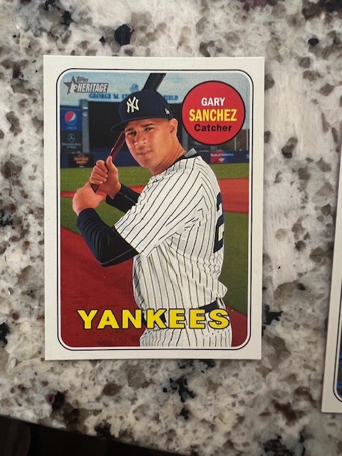 2018 TOPPS HERITAGE MLB BASEBALL CARD #s 1-200 PICK YOUR CARD
