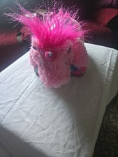 Pillow Pets Sleeptime Lites Pink Unicorn Plush Color Changing Nightlight Stars