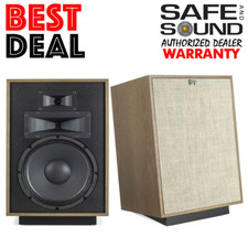 KLIPSCH HERESY IV SPEAKERS DISTRESSED OAK PAIR