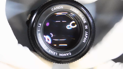 NEAR MINT] Canon New FD NFD 50mm F/1.4 MF Standard Lens w/ hood