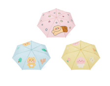 Kakao Friends Basic 3-stage Automatic Umbrella Ryan Choonsik Apeach Foldable