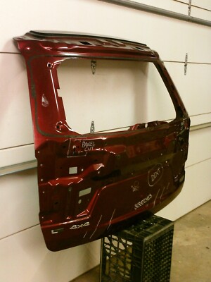 在庫処分セール@gum-格安卸-fusion サイドテーブル(分解発送) 2022 Jeep Grand Cherokee Liftgate Aluminum OEM Rear 15UPD