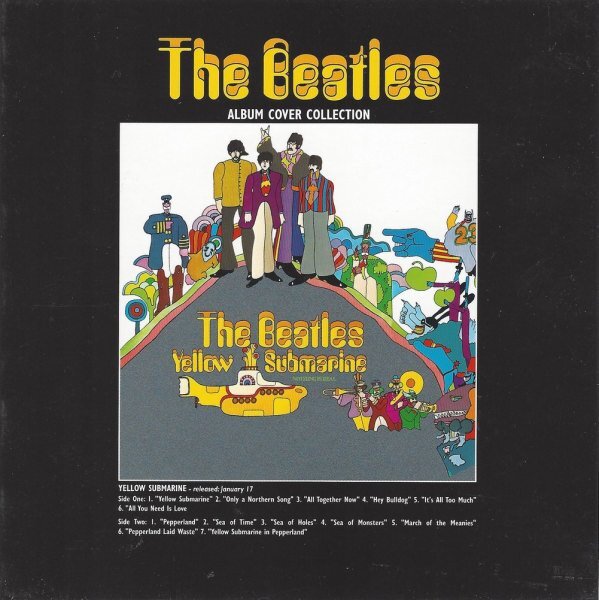 Beatles - Yellow Submarine - Grußkarte mit Umschlag/Greeting Card with Envelope
