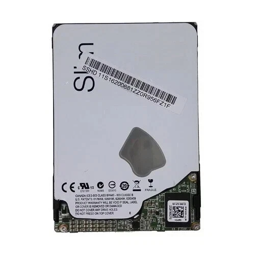 Western Digital 1TB WD10S12X 16GB NAND SSHD SATA 2.5" Solid State Hybrid Drive - Image 2 of 3