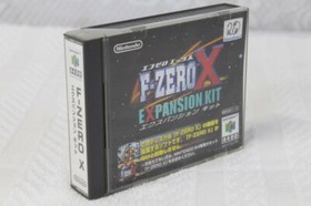 F Zero X Expansion Kit N64DD Nintendo 64DD Japan tested