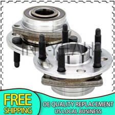 Pair Rear Wheel Hub Bearings For Chevy Malibu Buick Regal Allure Cadillac XTS
