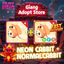 🐰🐱 N3on + Normal Cabbit Combo(NFR+FR) | Adorable Hybrid Pet/Trusted Store!!