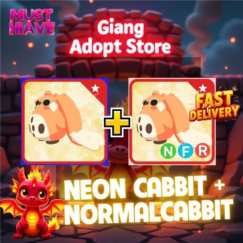 A NEW BRAND 🐰🐱 N3on + Normal Cabbit Combo(NFR+FR) | Adorable Hybrid Pet/Trusted Store!!