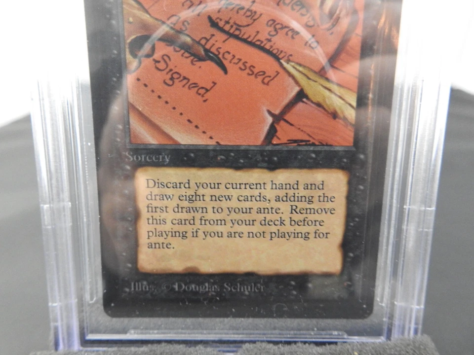 Contract from Below BGS 8.5 NM-MT+ [Limited Edition Beta] Free Priority Mail! - Image 3 of 4