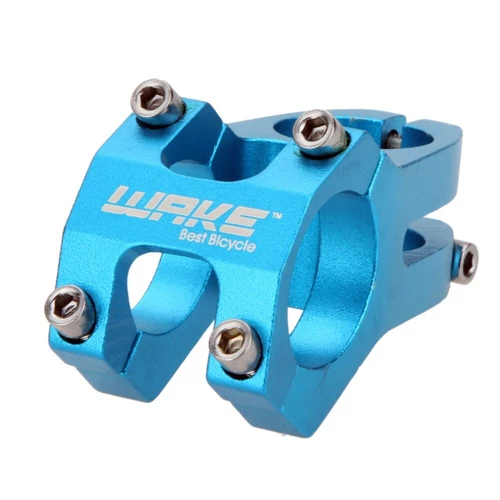 WAKE 31,8mm Aluminiumlegierung MTB Mountainbike Lenker Vorbau blau - Bild 3 von 10