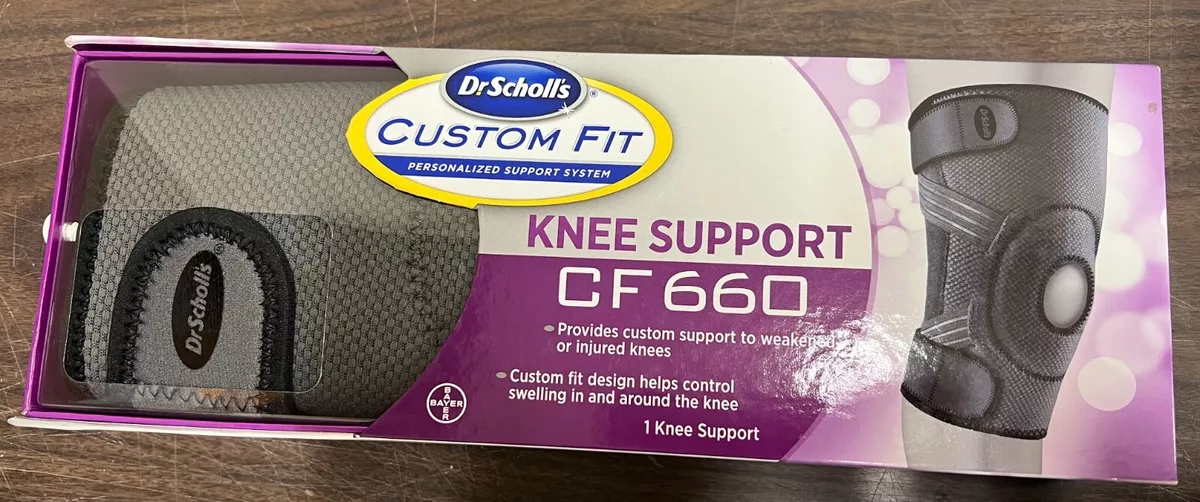 Dr. Scholls Custom Fit Knee Support CF 660 eBay