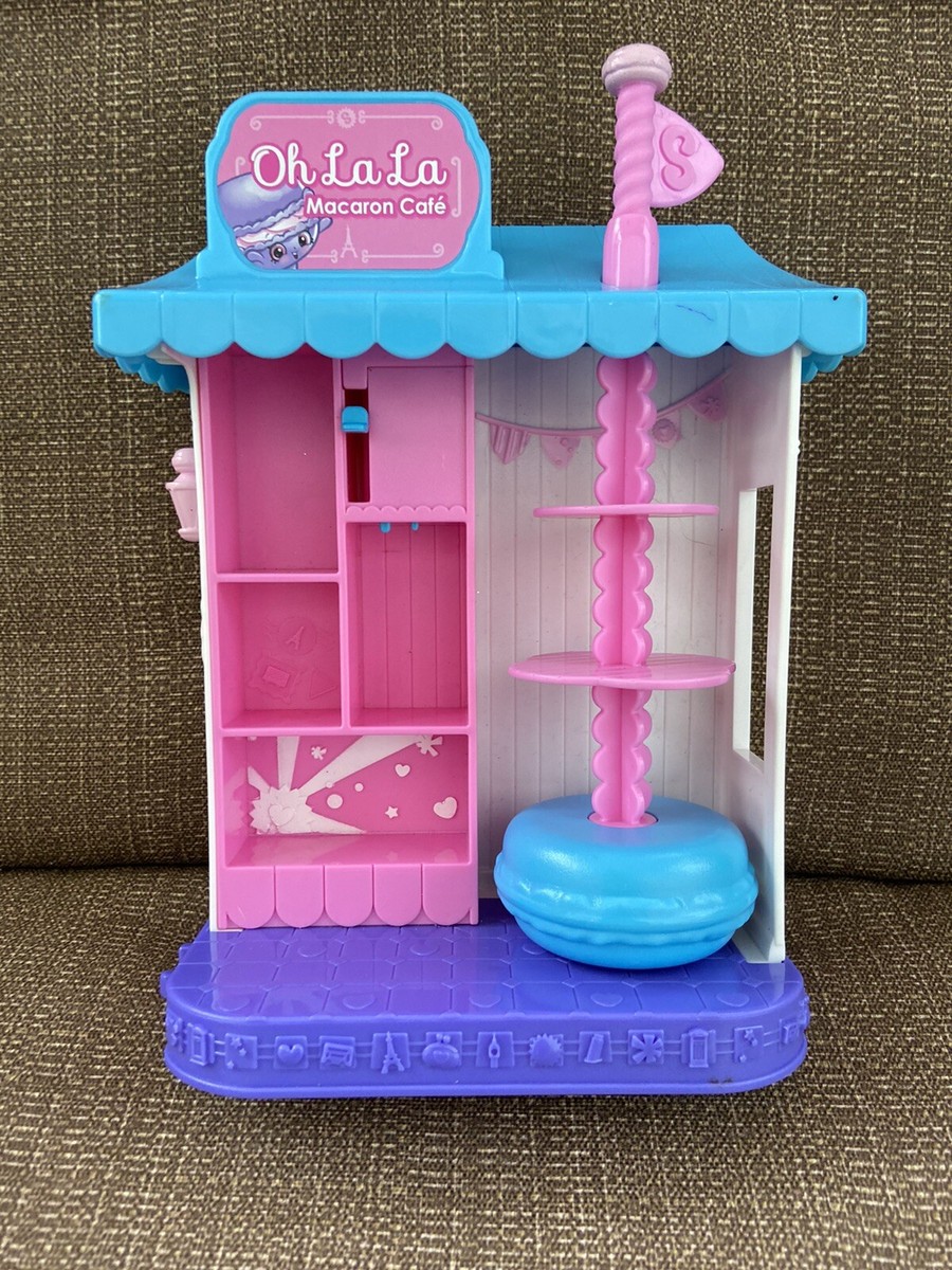 Shopkins Toys Shopkins Macaron Cafe Macaron Avion Shopkins Shopkins World Vacation (Europe) Oh La La Macaron  Café