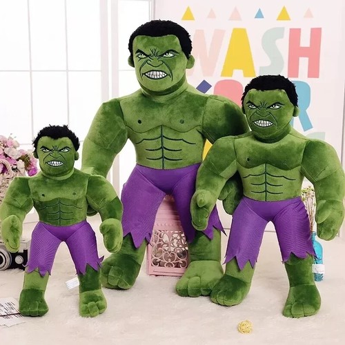 Peluche Hulk 30/45/65 cm The Avengers bambola cartone animato morbido cuscino peluche D - Foto 6 di 6