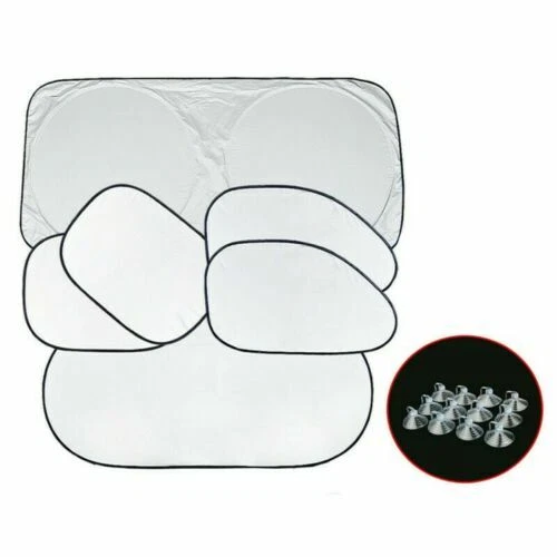 Alette parasole in argento per auto