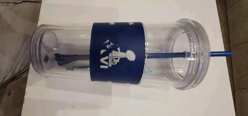 NFL New York NY Giants Super Bowl Champs 2012 Fútbol Vaso Tapa Pajita XLVI - Imagen 5 de 9
