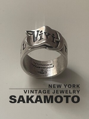 Vivienne Westwood Vintage Silver Ring | eBay