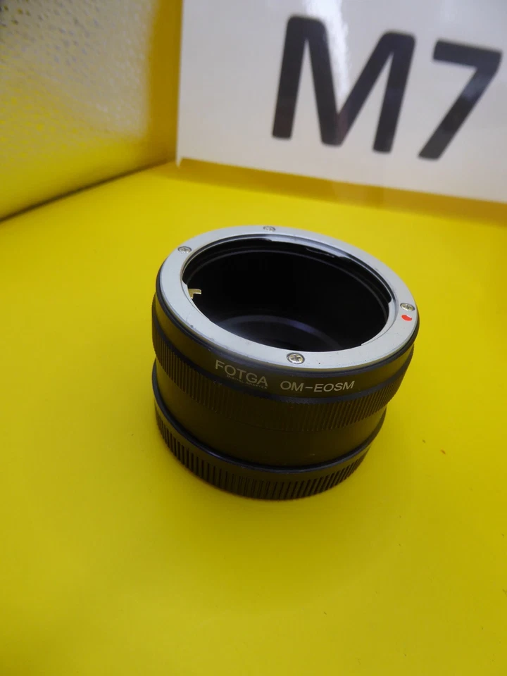 FOTGA Adapter Ring for OLYMPUS OM Mount lens for Canon EF-M EOSM M2 M3 M5 M6 - Image 2 of 2