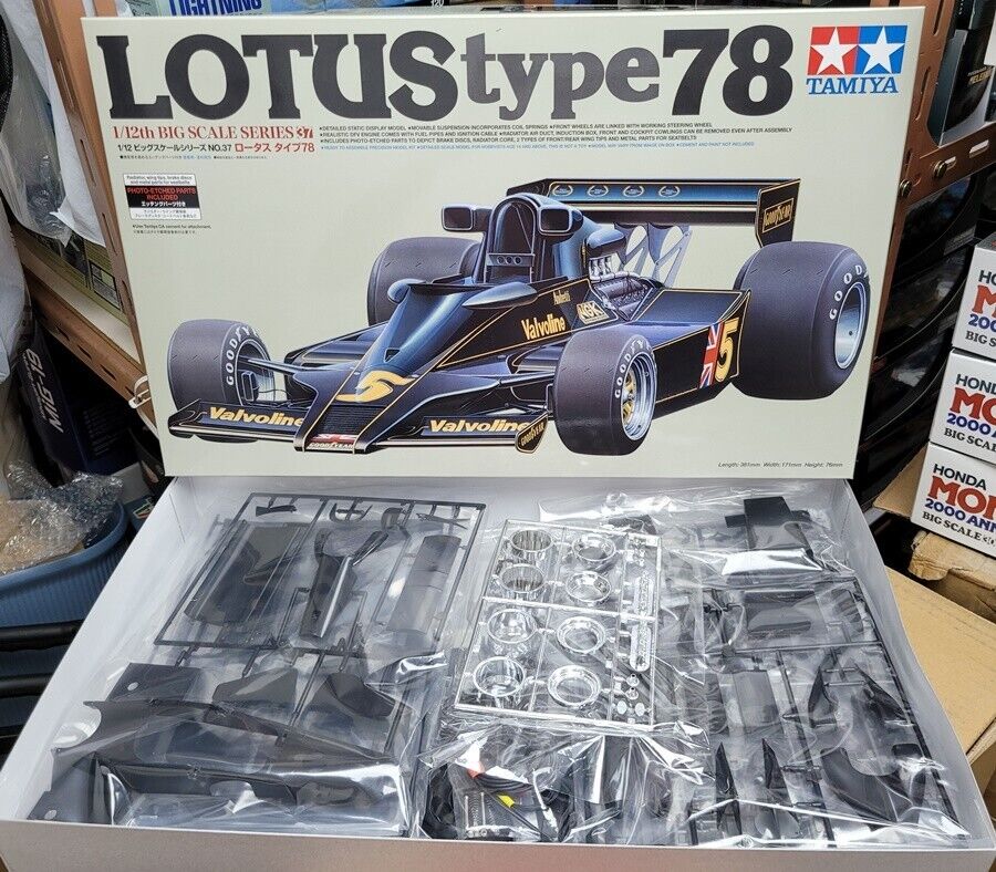 Lotus Type 78 (w/Photo-Etched Parts) TAMIYA 1/12 plastic Lotus Type 78 (w/Photo-Etched Parts) TAMIYA 1/12 plastic