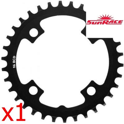96 Narrow-Wide Steel CRMS00.30-HP Bicycle Front SunRace Gear CRMS00 30T BCD