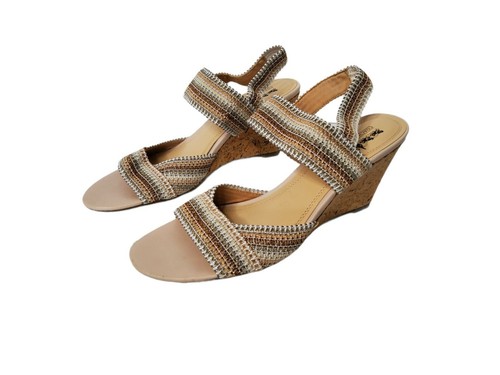 coach slingback wedge