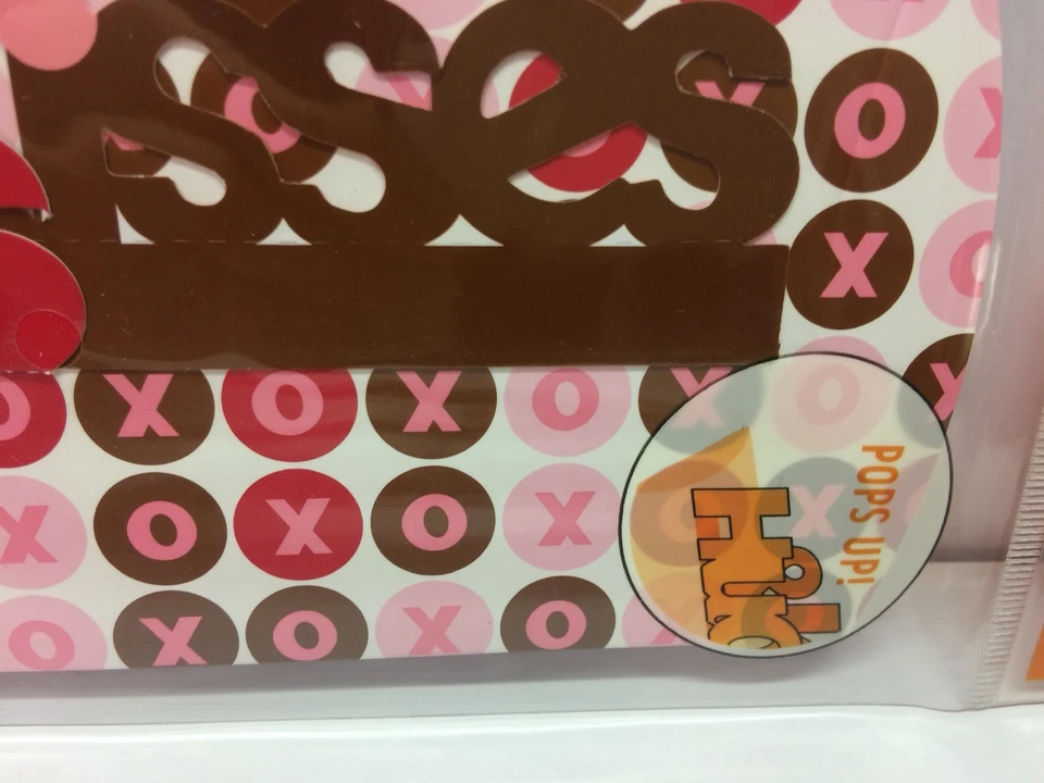 2 HALLMARK ABRAZOS Y BESOS XOXO Día de San Valentín Caja de Caramelos Golosinas Presentador Pop-Up  Foto 2 de 4